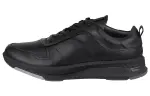 Asics Pedala Ride Walk Leather Low top Casual Shoes Men's Black