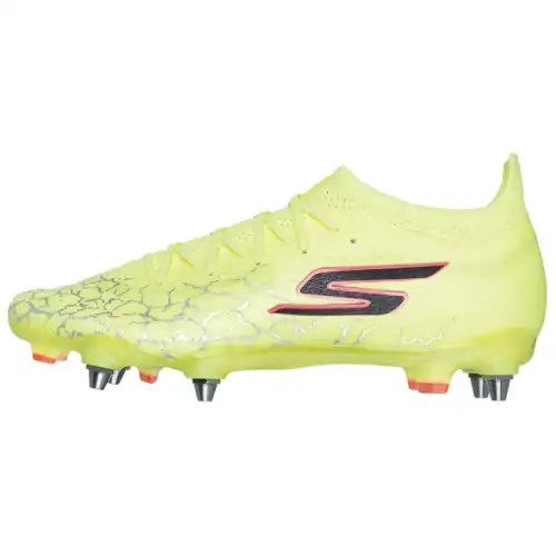 Skechers Soccer Shoes Unisex Yellow Black
