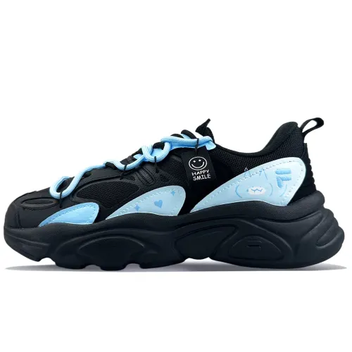 FILA Mars 2 Slip Resistant Abrasion Resistant Low top Casual Shoes Men's Black Blue
