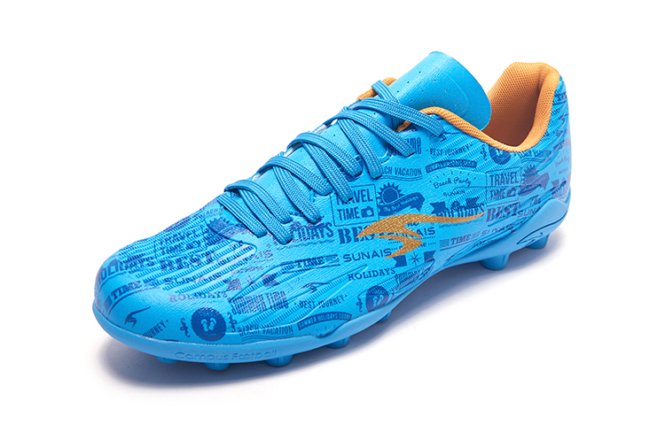 SUNAIS Slip Resistant Abrasion Resistant Slip Resistant Abrasion Resistant Soccer Shoes Unisex