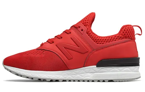 New Balance Nb 574 Sport Sports Casual Shoes 'Red Black'