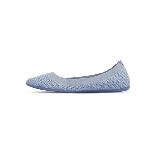Allbirds Tree Breezers Slip Resistant Abrasion Resistant Low top Sports Casual Shoes Women's Sea Moon Blue