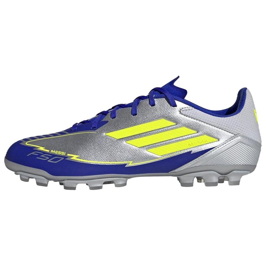 Adidas F50 League Comfortable Round Toe AG Artificial Ground Slip Resistant Abrasion Resistant Soccer Shoes Men’s