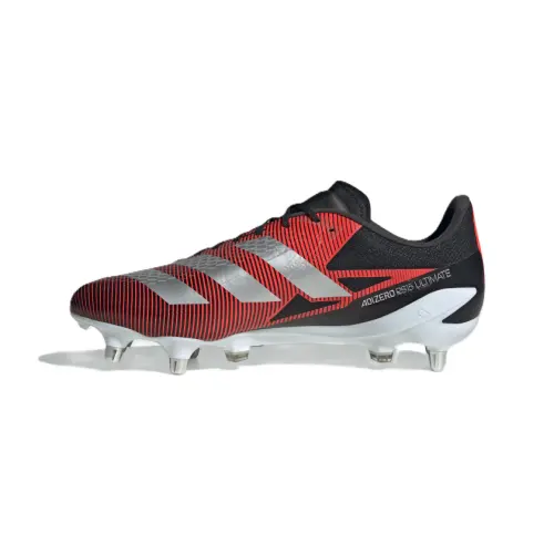 Adidas ADIZERO RS15 Slip Resistant Soccer Shoes Unisex Red Black White