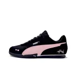 PUMA BELLA DONNA Heartbeat Trajectory MH Project Cushioning Breathable Low top Casual Shoes Women's Black