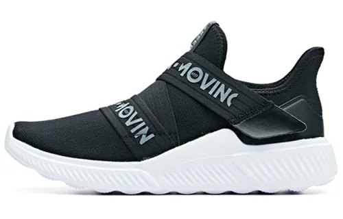 ANTA Casual Shoes Women's Low Top Black/Cool Gray/Anta White