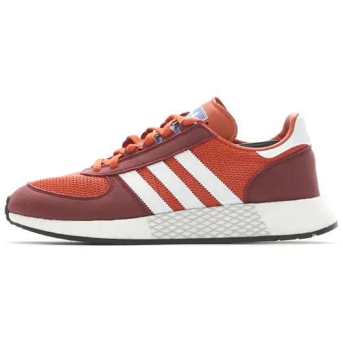 Adidas Originals MARATHON TECH Slip Resistant Abrasion Resistant Low top Casual Shoes Women's Red