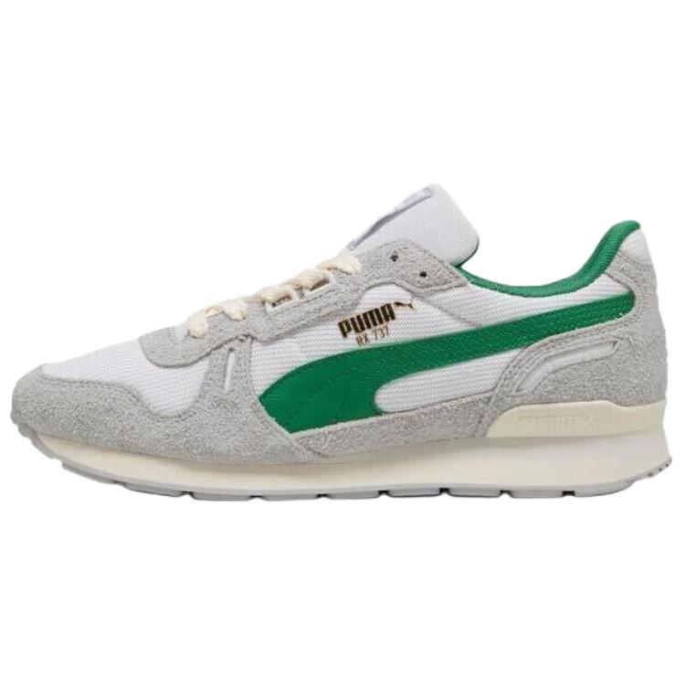 Кроссовки PUMA Rx 737 (серо-зеленые)