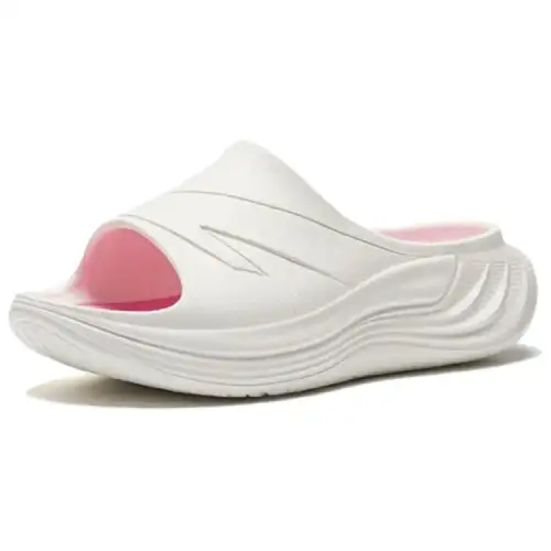 Anta Slip Resistant Abrasion Resistant Slide Slippers Women's White Pink