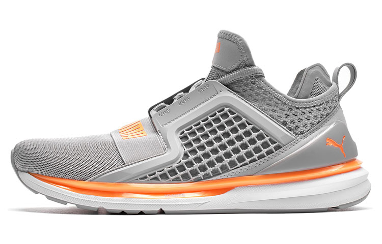 PUMA Ignite Limitless Running Shoes 'Grey Orange'