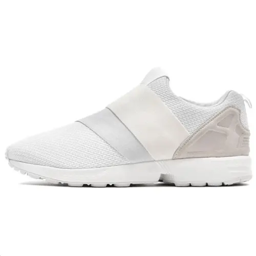 Adidas Originals ZX Flu Slip Resistant And Breathable Low top Casual Shoes Women's White