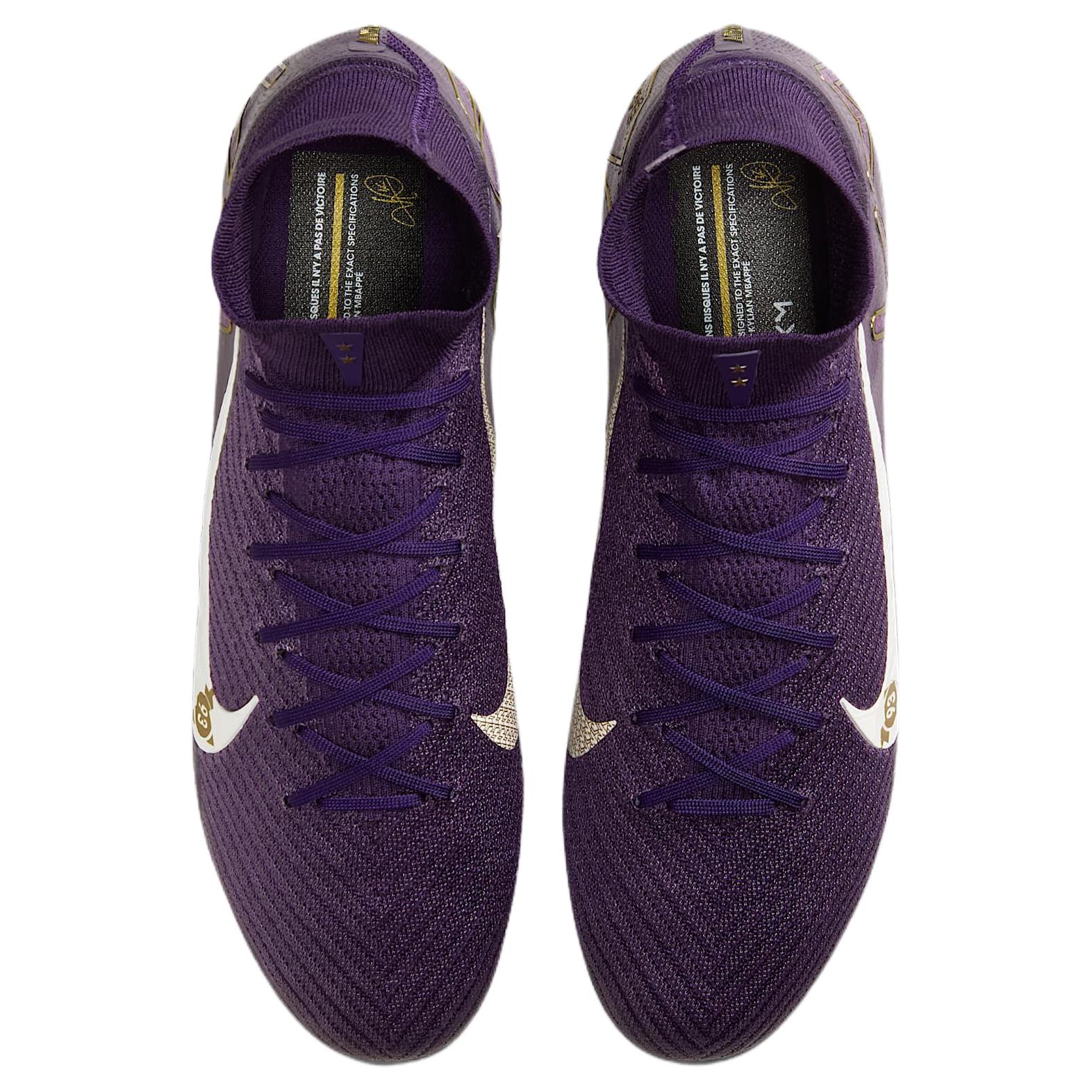 Nike Zoom Mercurial Superfly 10 Elite Fg Kylian Mbappé Grand Purple