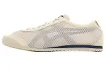 Onitsuka Tiger MEXICO 66 Cushioning Anti-Slip And Wear-Resistant Low-Top Casual Shoes Unisex White Blue