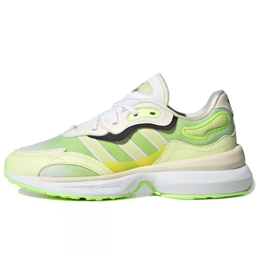 Zentic Wmns Adidas Originals 'Pulse Yellow Tint Wonder White'
