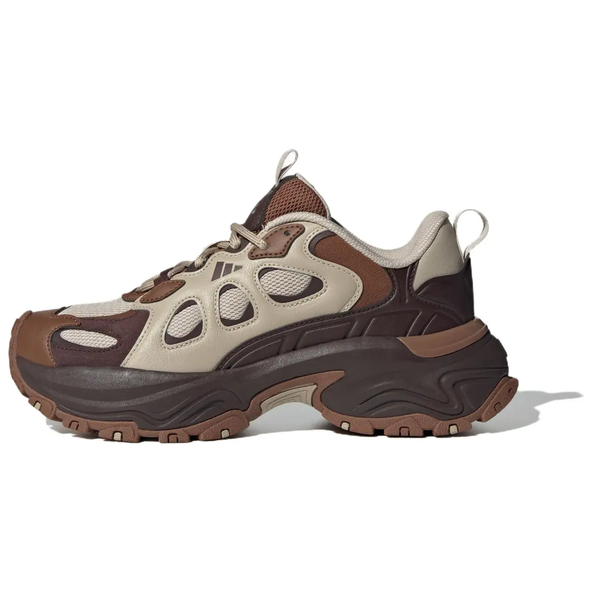 Adidas SHADOW VALLEY Comfortable Abrasion Resistant Low top Casual Shoes Women's Brown