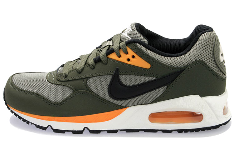 Nike Air Max Correlate Comfortable Low top Casual Shoes Men's Green Orange