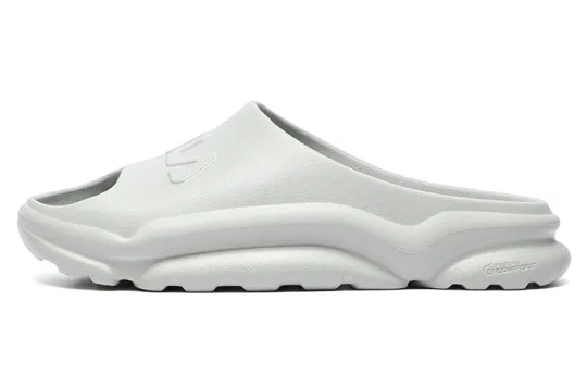 FILA Swim Retro Slides Rubber Sole Quick Dry Slide Slippers Men's Ore Gray