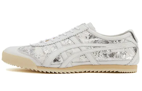 Onitsuka Tiger MEXICO 66 Deluxe Low top Casual Shoes Men's White Silver