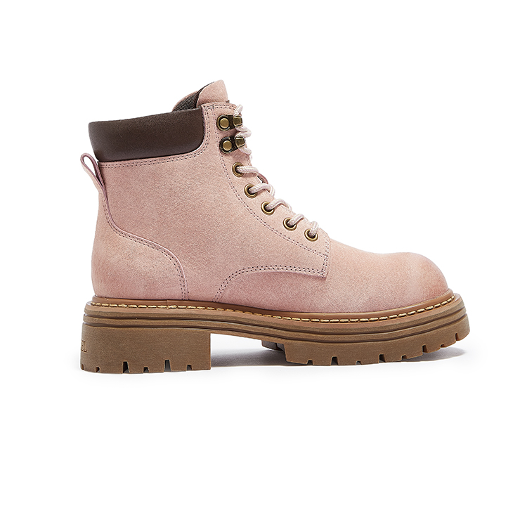 CAMEL Combat Boots 4.5cm Women's