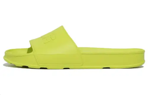FILA Slick Slide EVA Sports Slippers Unisex Yellow Korean Style