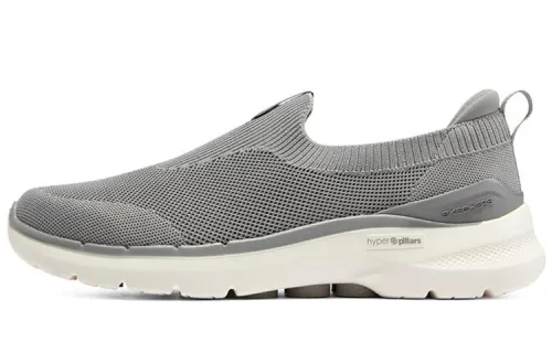 Skechers Go Walk 6 Casual Shoes Men's Low Top Gray