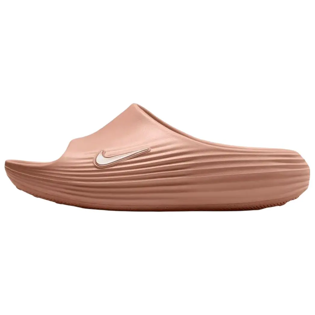 Nike ReactX Rejuven8 Abrasion Resistant Abrasion Resistant Slide Slippers Women's Rose Gold
