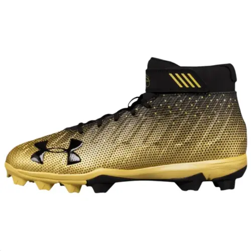 Under Armour Harper 2 Soccer Shoes Men's Black Gold