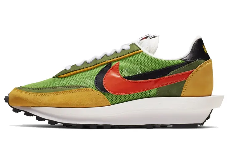 Nike X Sacai LDWaffle 'Green Gusto'