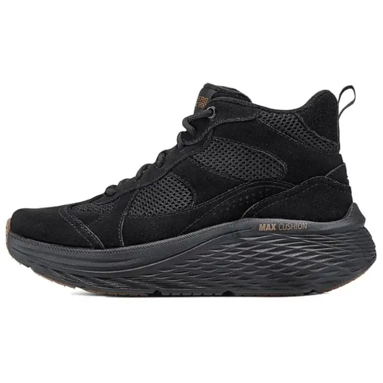 Skechers Comfortable Cushioning, Wear Resistant Mid top Casual Shoes Women's Black