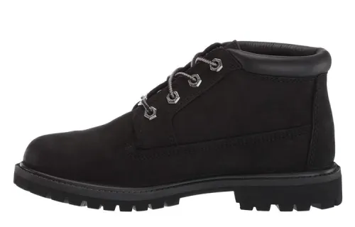 Timberland Nellie Nubuck Ankle Length Combat Boots Women's
