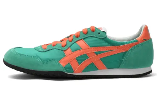 Onitsuka Tiger SERRANO Casual Shoes Women's Low Top Green/Pink