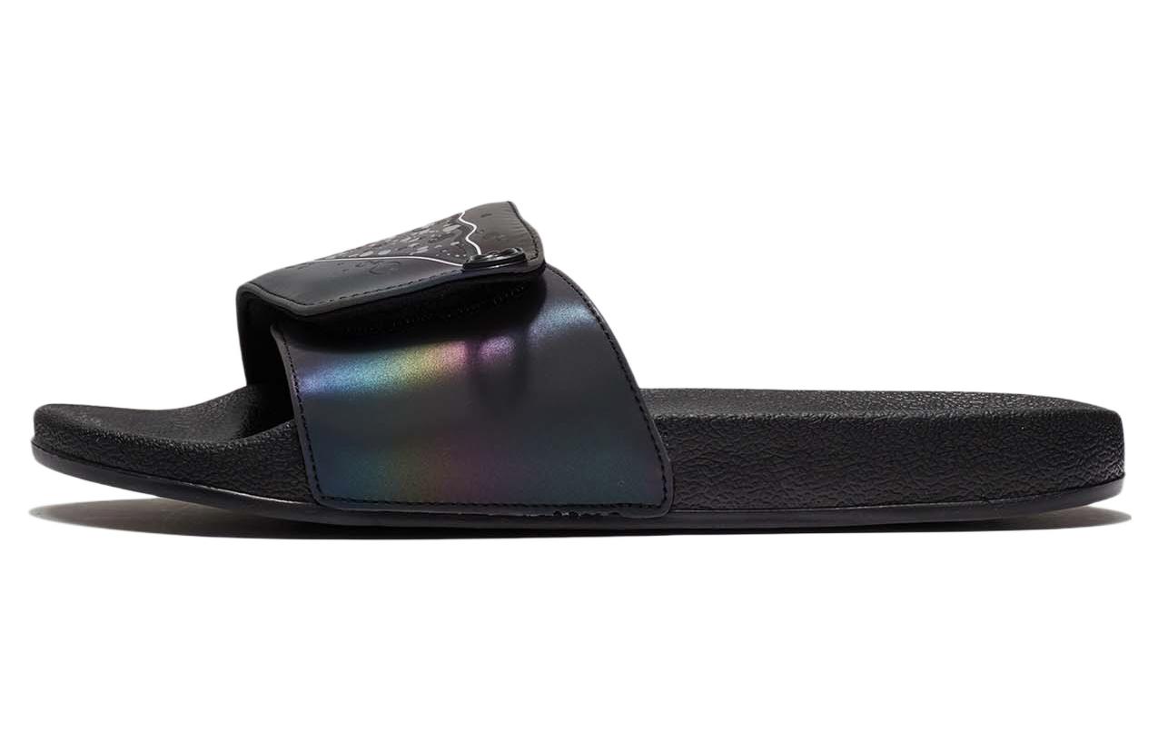 Li Ning Quiet Slide Slippers Men's Black