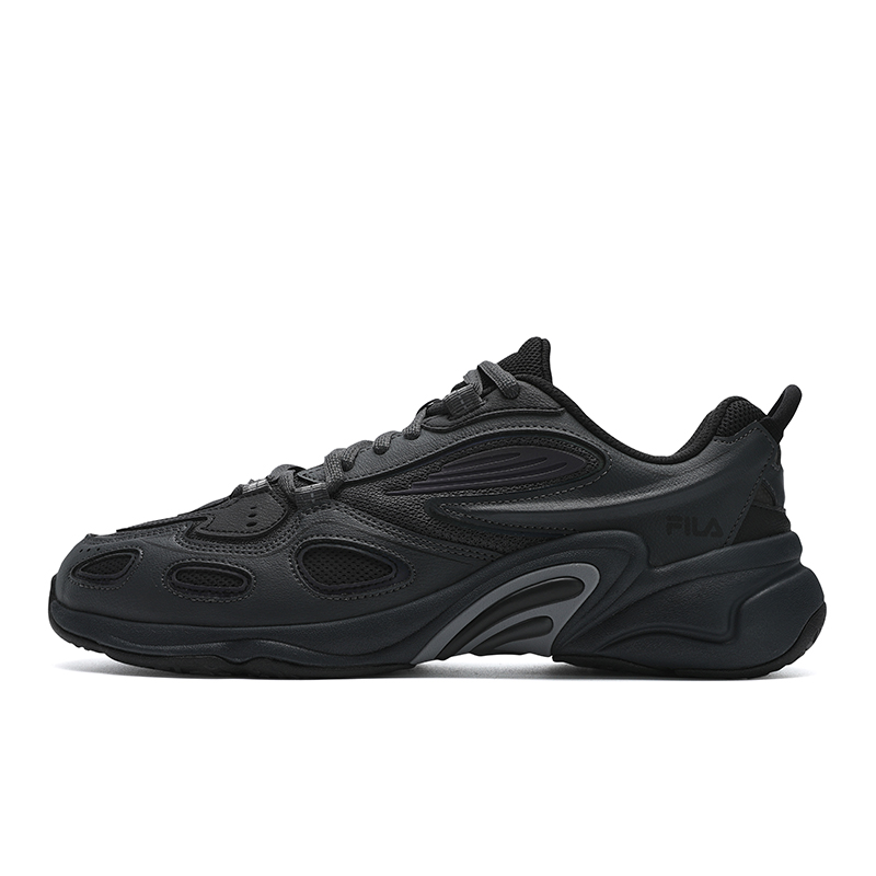 Мужские кроссовки Fila BLUR 2025 (черно-серые)