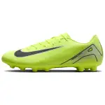 Nike Mercurial Vapor 16 HG Hard Ground Slip Resistant Abrasion Resistant Soccer Shoes Men's Neon Green Black
