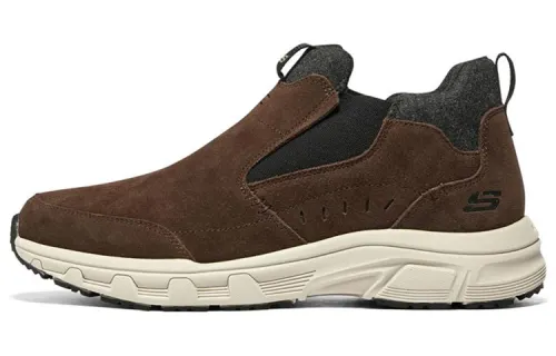 Skechers Oak Canyon Slip on Sports Comfortable, Thickened And Fleece Lined Thermal Low top Casual Shoes Men's