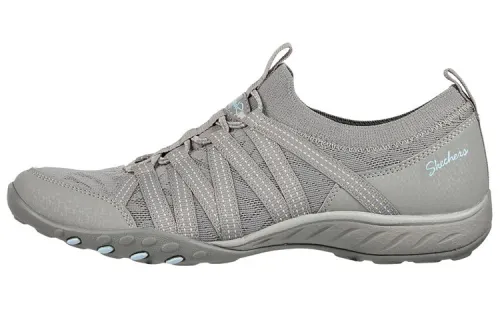 Skechers Breathe Easy Casual Shoes Women's Low Top Gray