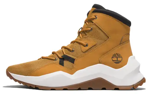 Timberland Newbury Casual Shoes Men's High Top Yellow