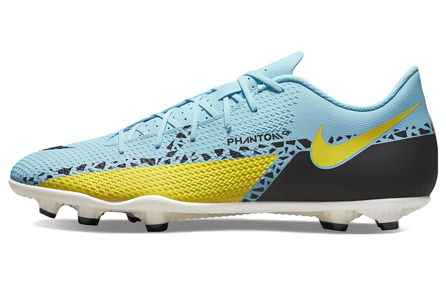 Мужские бутсы Nike Nike Phantom GT MG (синий / желтый)