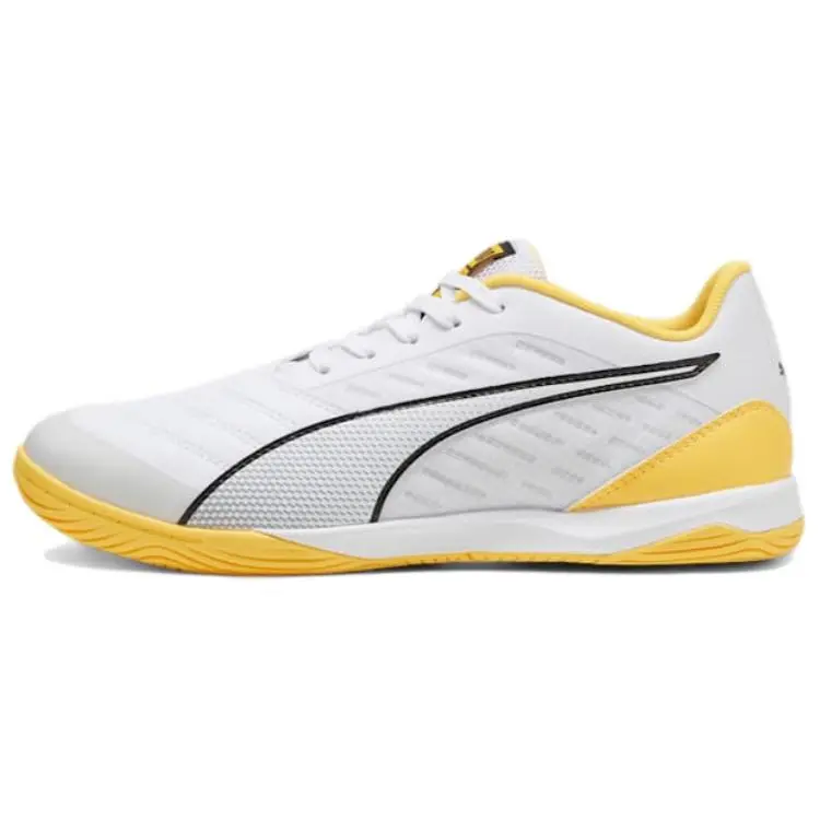 PUMA Soccer Shoes Men's White Yellow