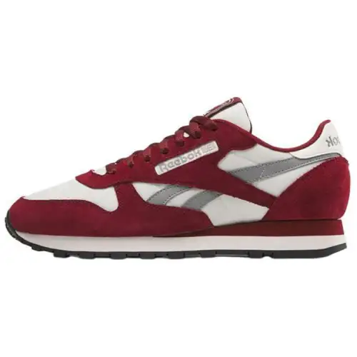 Reebok Classic Leather Soft And Comfortable Low top Casual Shoes Unisex Red