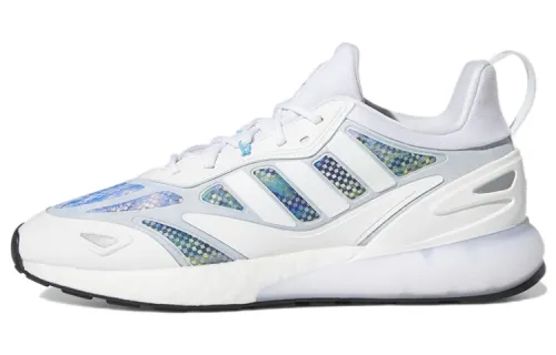 Zx 2K Ninja x Zx 2K Adidas Originals 2.0 'Time In - White Signal Cyan'