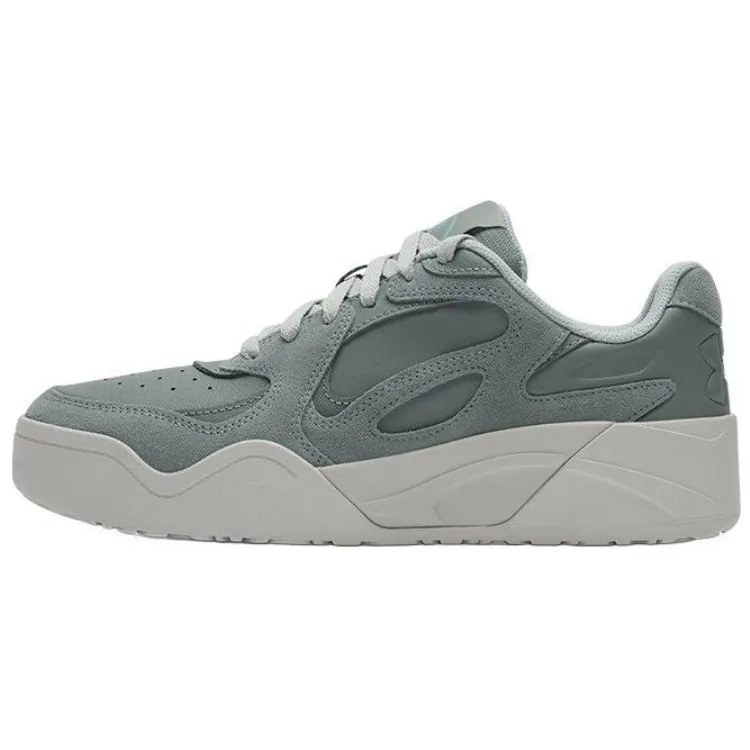 Under Armour Abrasion Resistant Abrasion Resistant Low top Casual Shoes Unisex Gray Green