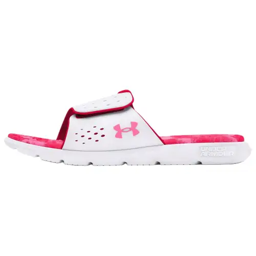 Under Armour Ignite Slide Slippers Women's White Red