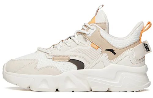 Anta Life Collection Fabric Cushioning Slip Resistant Abrasion Resistant Breathable Coverage Low top Casual Shoes