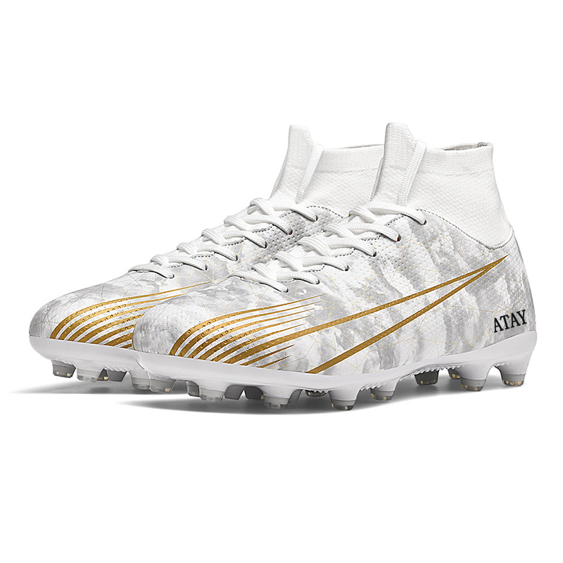 ATAY Cushioning Slip Resistant Abrasion Resistant Cushioning Slip Resistant Abrasion Resistant Soccer Shoes Unisex