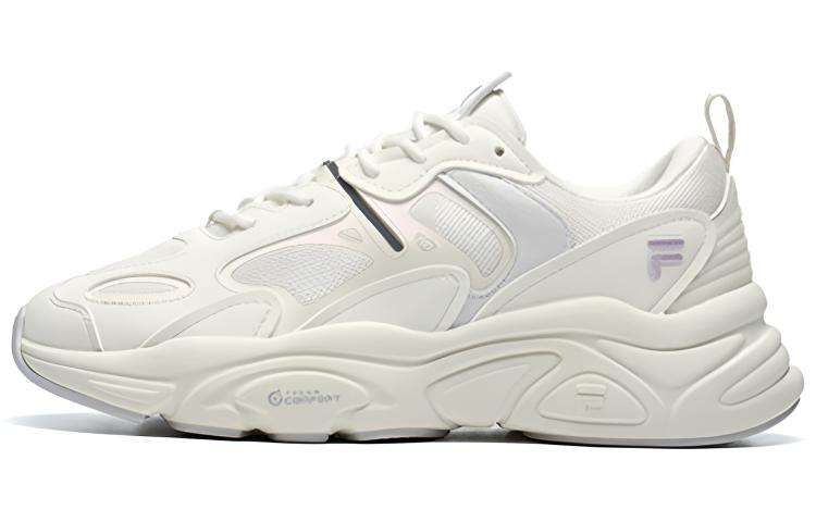 FILA Fila Mars 2 Mars 2.0 Simple, versatile and comfortable, shock-absorbing, wear-resistant, breathable and resilient, low-top lifestyle shoes, women's white