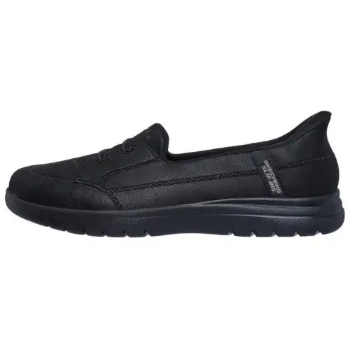 Skechers Slip Ins Comfortable And Lightweight Low top Casual Shoes Women's Black