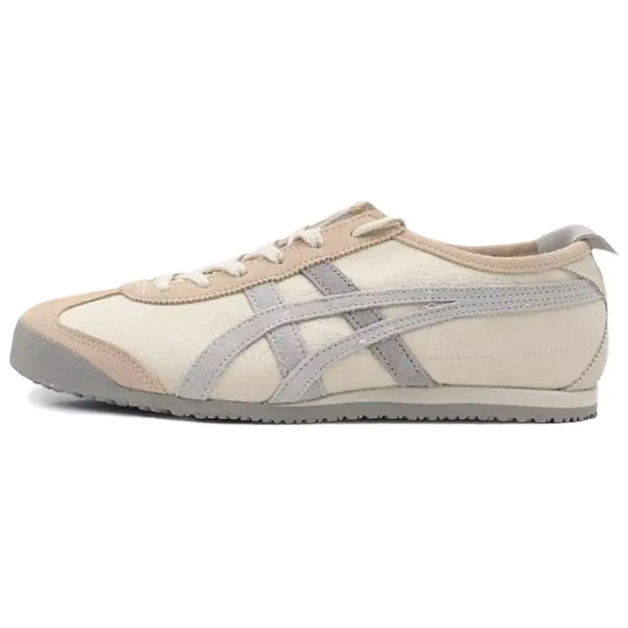 Onitsuka Tiger MEXICO 66 Slip Resistant Abrasion Resistant Low top Casual Shoes Unisex Beige