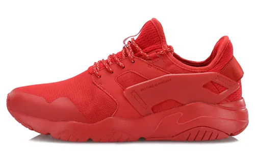 Li Ning Carnival Casual Shoes Unisex Low Top Vermilion