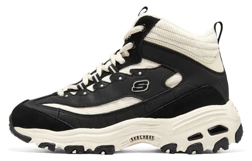 Skechers D'lites 'Black Beige' Women's